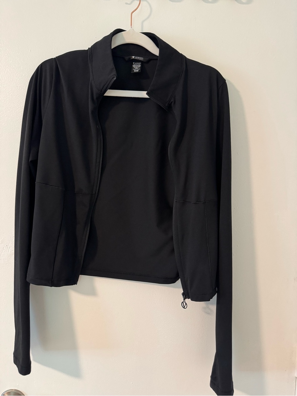 VSX Black Zip-Up Active Jacket